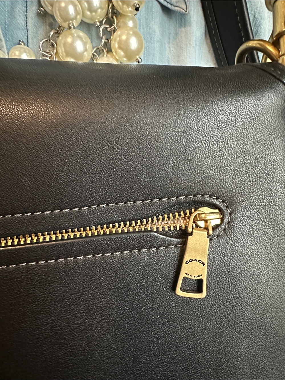 Coach Soft Tabby black crossbody with receipts and box 🖤🖤🖤 - Picture 8 of 14